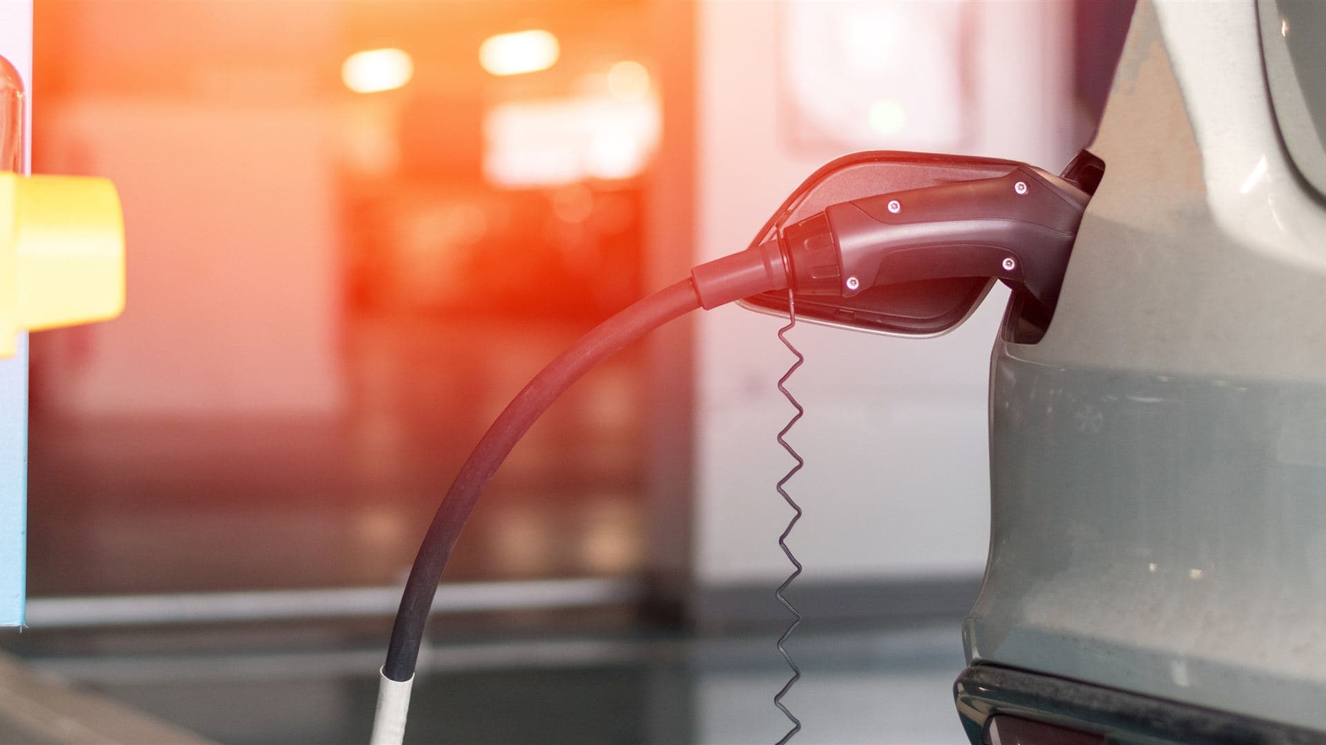 Punto de recarga para coche eléctrico instalado en Vilagarcía de Arousa