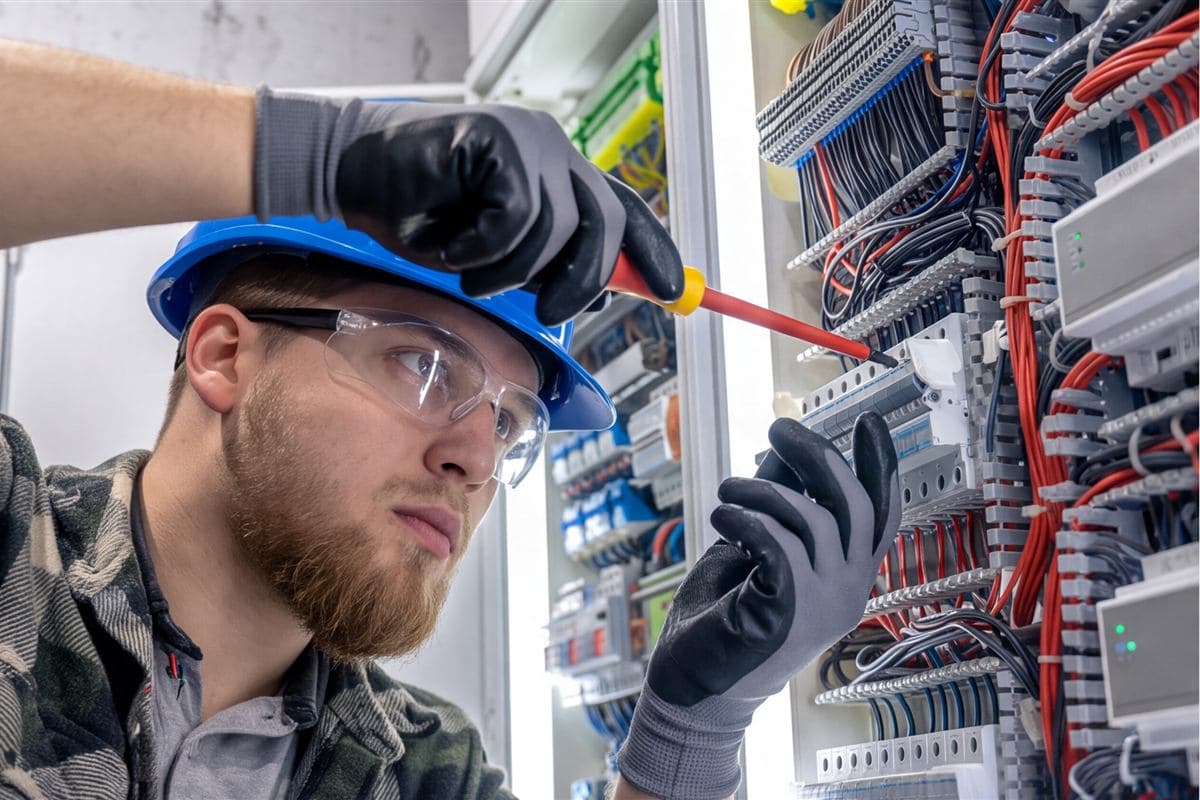 Reparación de un cuadro eléctrico averiado en Vilagarcía de Arousa